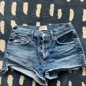 Agolde denim cutoff jean shorts - Size 25